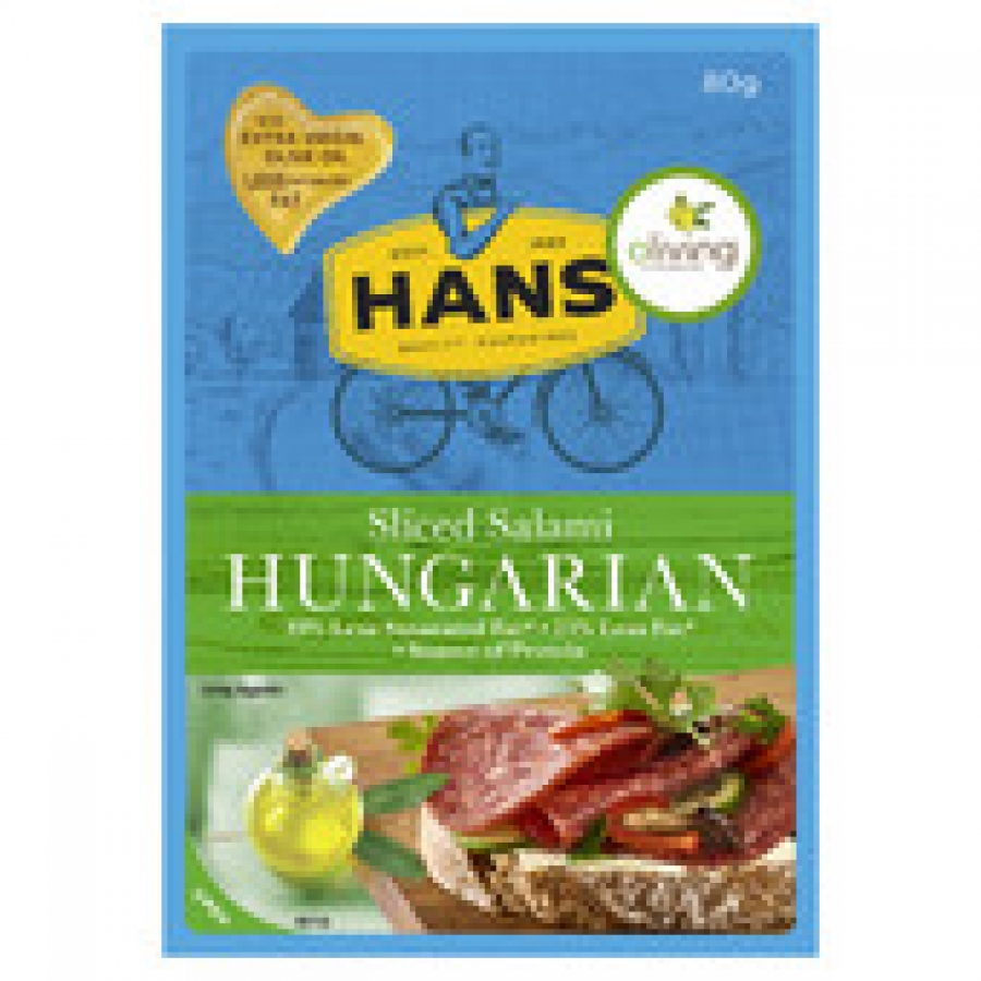 Hans Oliving Hungarian Salami 80g