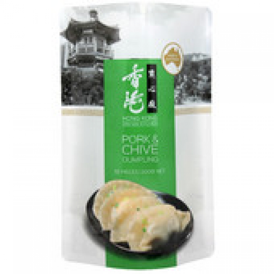 Hong Kong Dim Sim Kitchen Pork & Chive Dumplings 200g