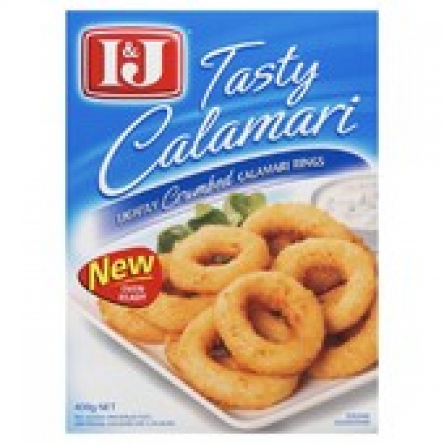 I&J Frozen Calamari Rings 400g