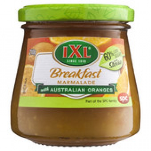 IXL Breakfast Marmalade With Stevia 210g