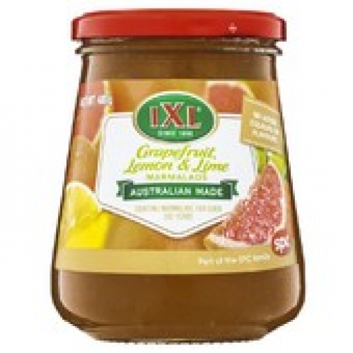 IXL Jam Grapefruit Lemon Lime Glass Conserve 480g