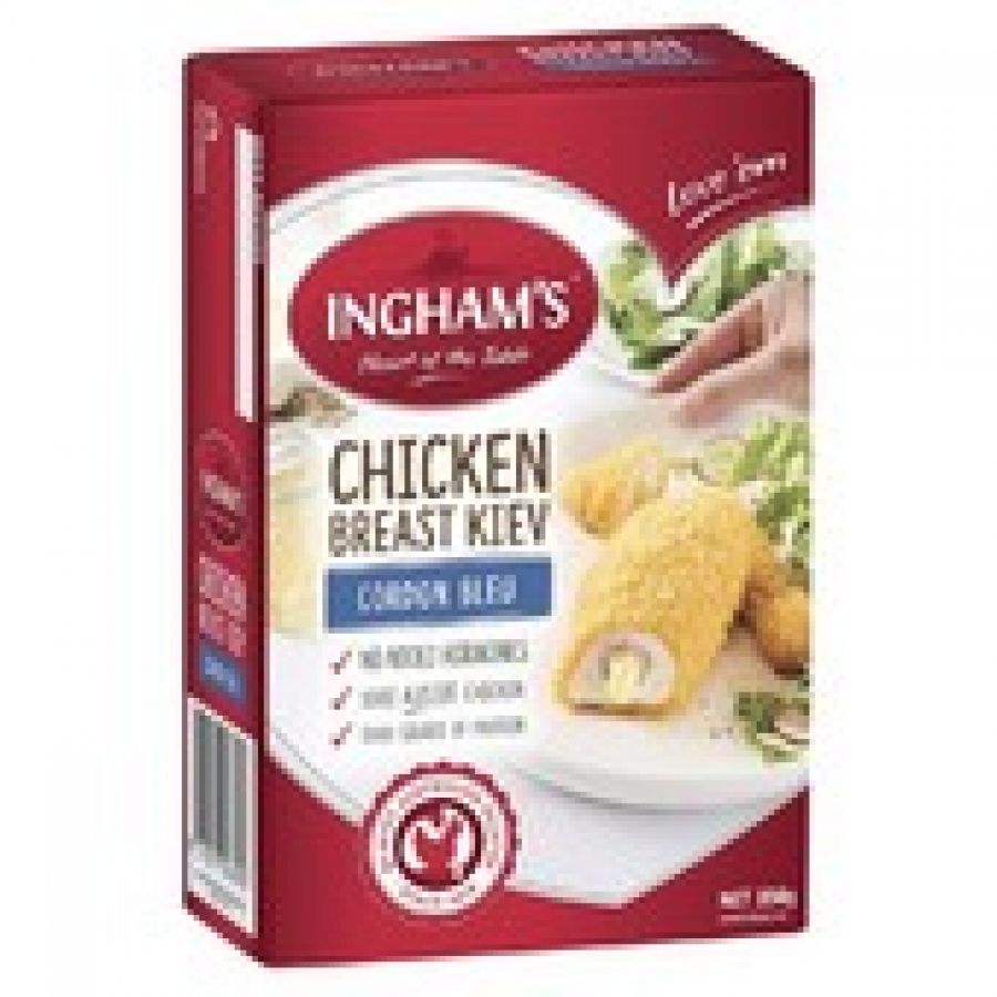 Ingham's Cordon Bleu  Chicken Kiev 350g