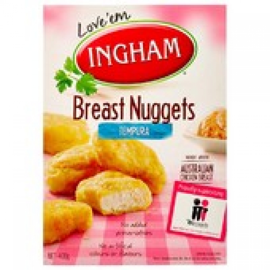 Ingham's Frozen Tempura Chicken Nuggets 400g