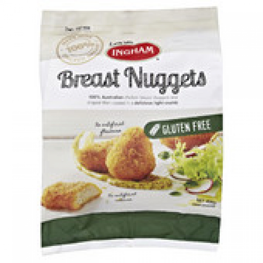 Ingham's Gluten Free Frozen Premium Nuggets 400g