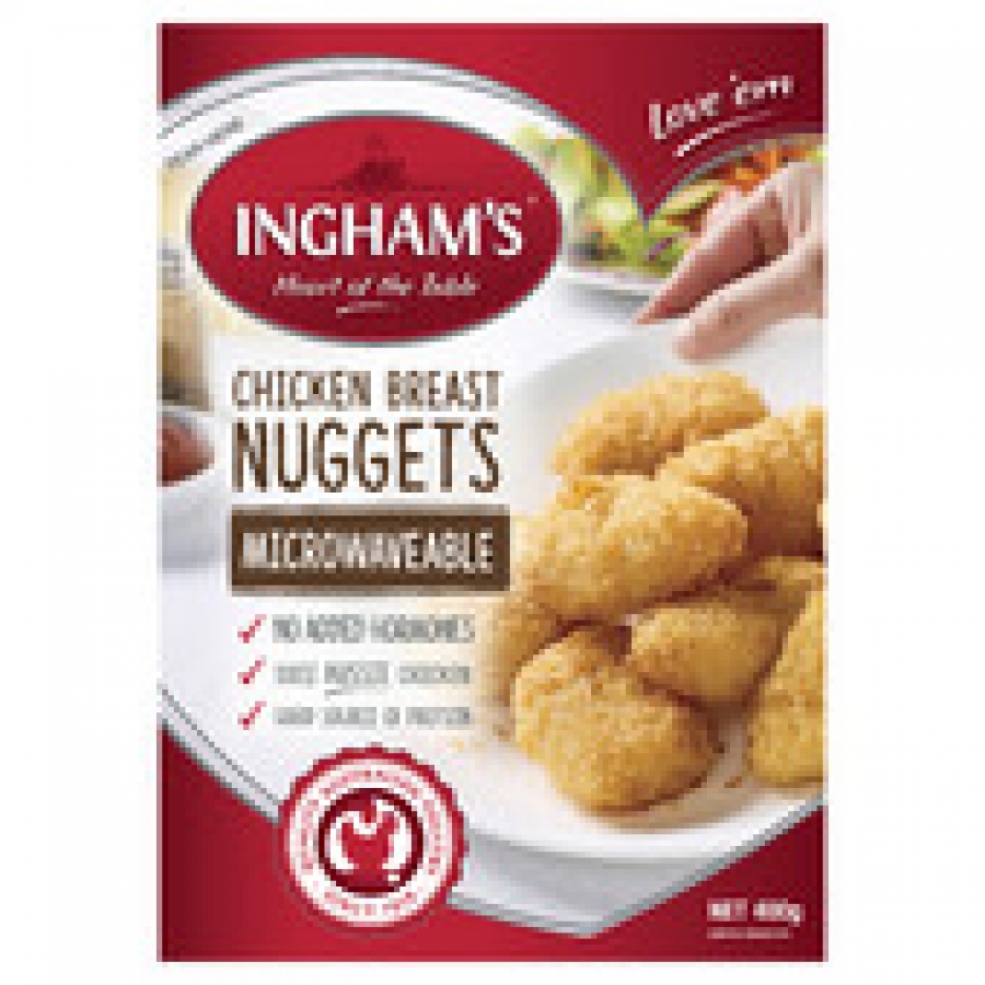 Ingham's Microwaveable Nuggets 400g