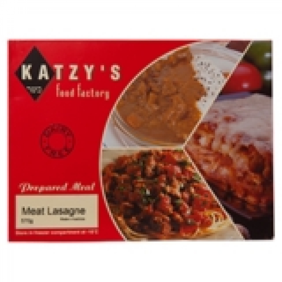 Katzy's Kosher Frozen Meat Lasagne 725g