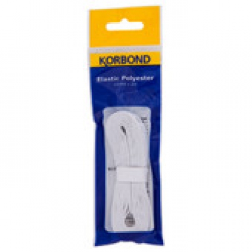 Korbond White Hank Elastic