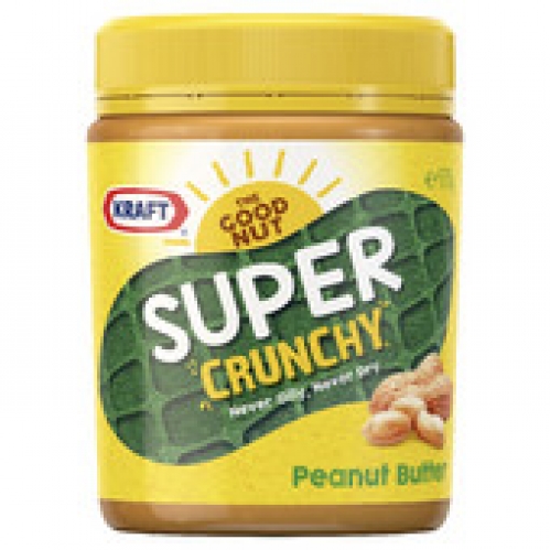 Kraft Crunchy Peanut Butter 470gm