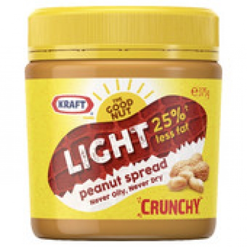 Kraft Light Crunchy Peanut Butter 375g