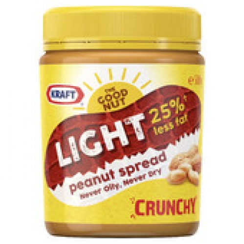 Kraft Light Crunchy Peanut Butter 500g