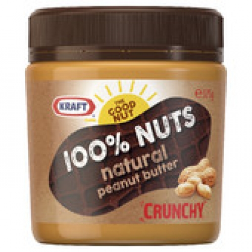 Kraft Natural Crunchy Peanut Butter 325g