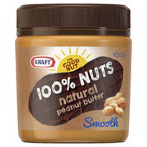 Kraft Natural Smooth Peanut Butter 325g