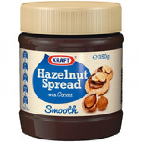 Kraft Smooth Hazelnut Spread 350g