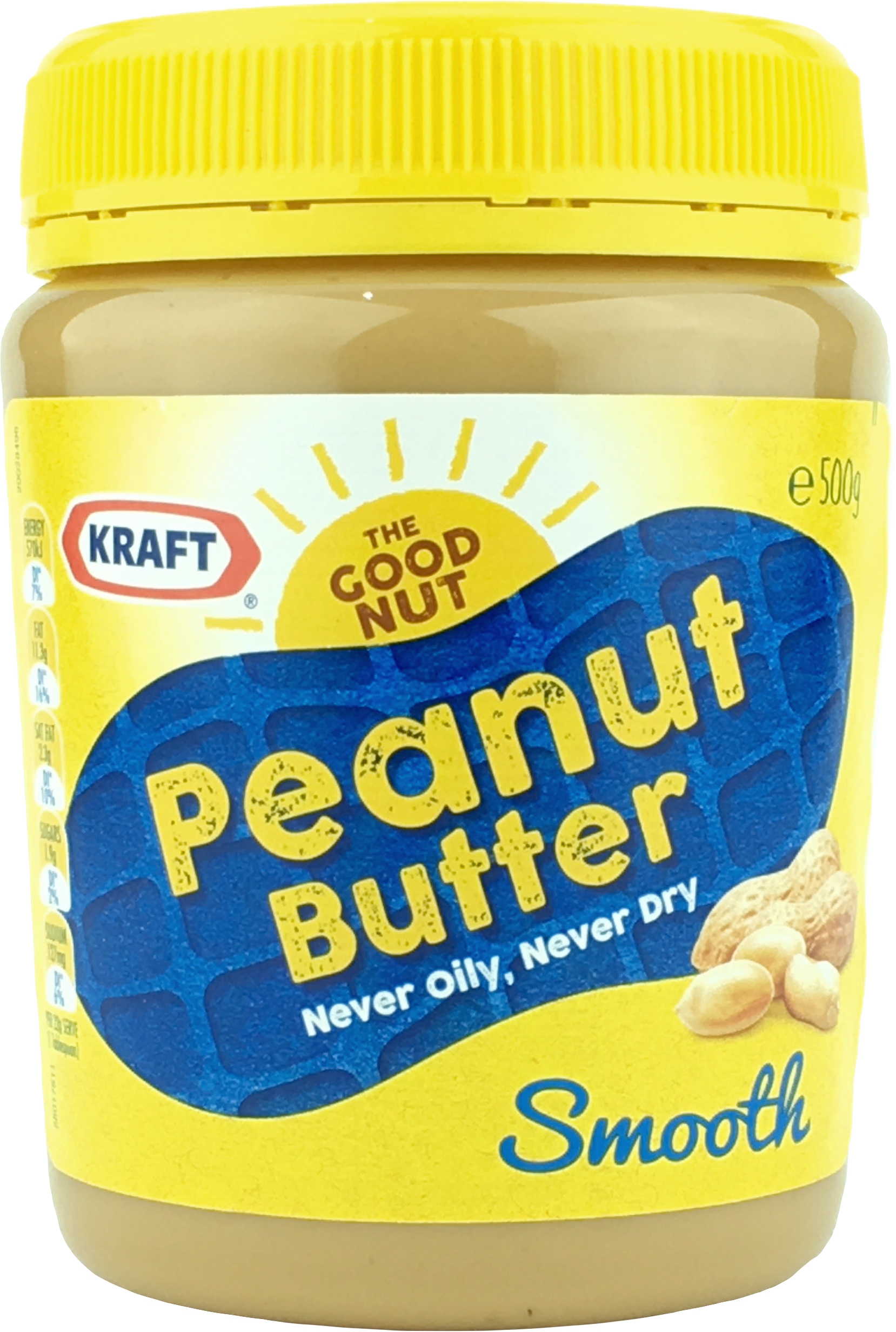 Kraft Smooth Peanut Butter 500g