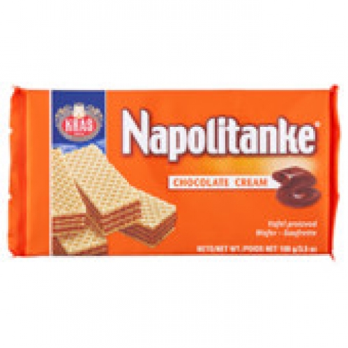 Kras Napolitanke Chocolate Cream Wafers 100g