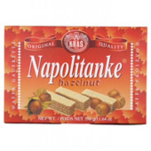 Kras Napolitanke Hazelnut Wafers 330g