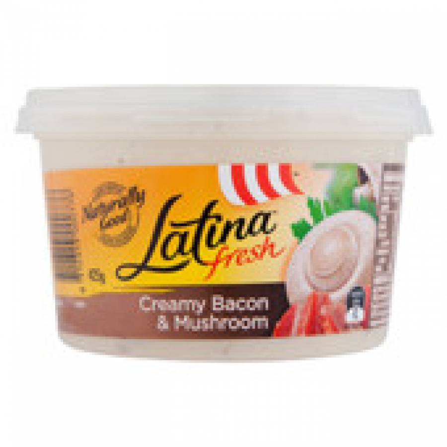 Latina Creamy Mushroom & Bacon Pasta Sauce 425g