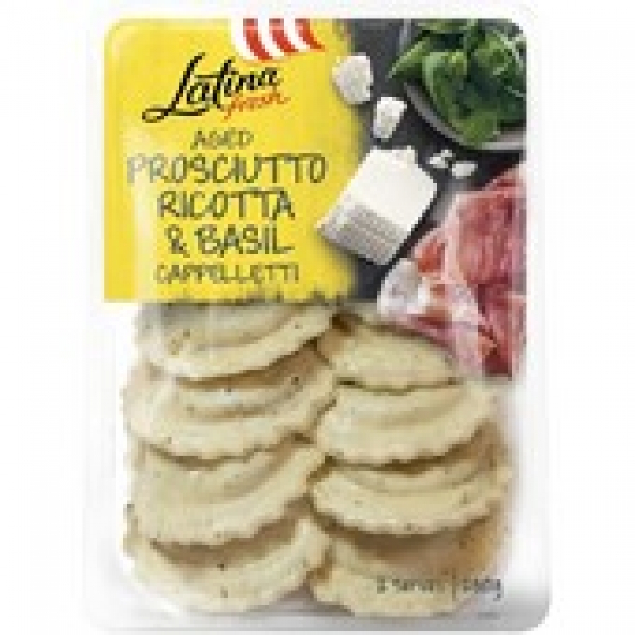 Latina Proscuitto Ricotta & Basil Cappelletti 280g