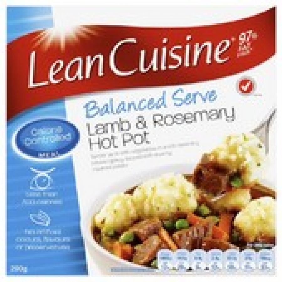 Lean Cuisine Balanced Serve Lamb Rosemary Hot Pot Frozen Meal 290g