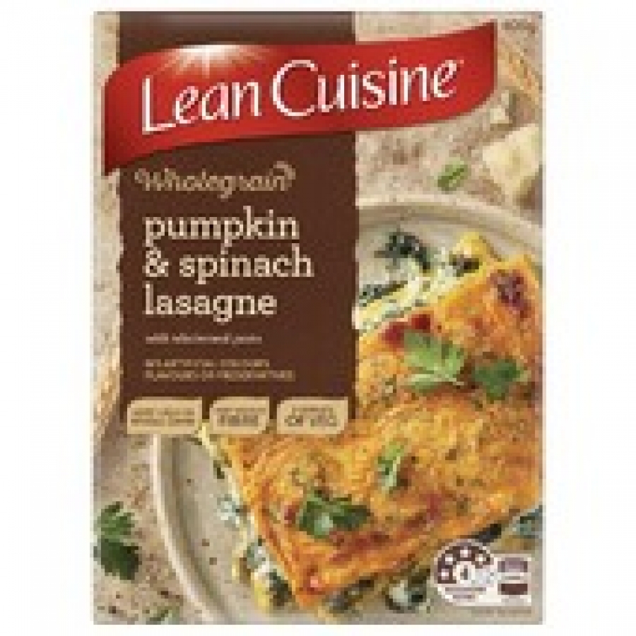 Lean Cuisine Large Pumpkin Spinach & Ricotta Lasagne Frozen Meal 400g