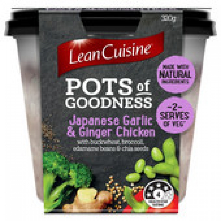 Lean Cuisine Pots of Goodness Japanese Garlic & Ginger Chicken Frozen Meal 320g