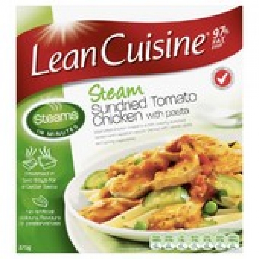Lean Cuisine Steam Meals Sundried Tomato Chicken with Pasta Frozen Meal 370g