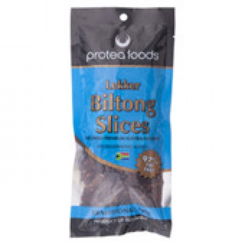 Lekker Sliced Traditional Biltong 100g