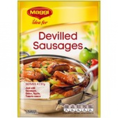 Maggi Cook In The Pot Devilled Sausages Recipe Base 37g