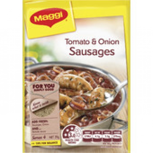 Maggi Dry Recipe Base Tomato Onion Sausage 39g