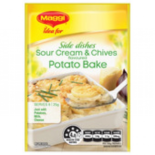 Maggi Vegetable Sensations Sour Cream & Chive Potato Recipe Base 25g