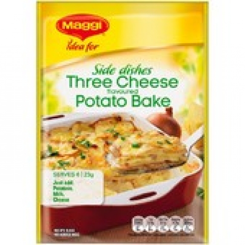 Maggi Vegetable Sensations Three Cheese Flavoured Potato Bake Recipe Base 23g