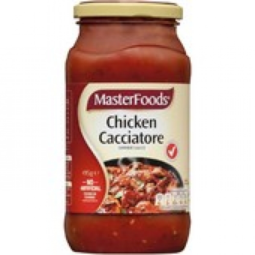 MasterFoods Chicken Cacciatore Simmer Sauce 495g