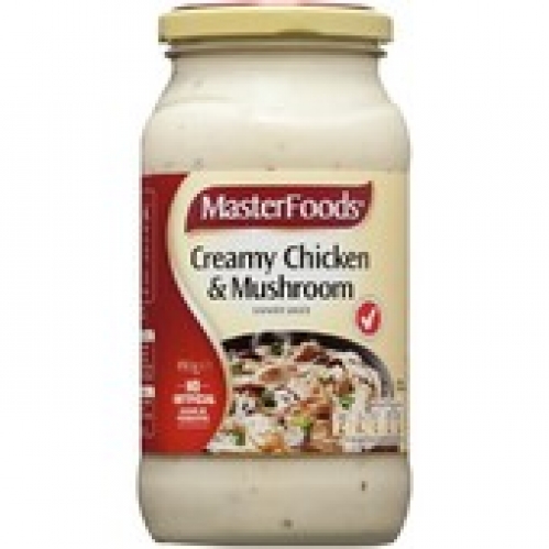 MasterFoods Creamy Chicken & Mushroom Simmer Sauce 490g