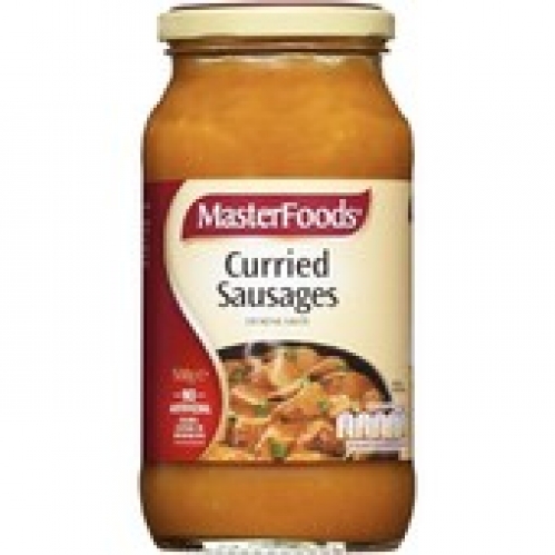 MasterFoods Curried Sausages Cooking Sauce 500g