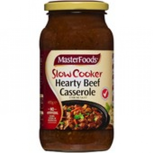 MasterFoods Hearty Beef Casserole Simmer Sauce 495g