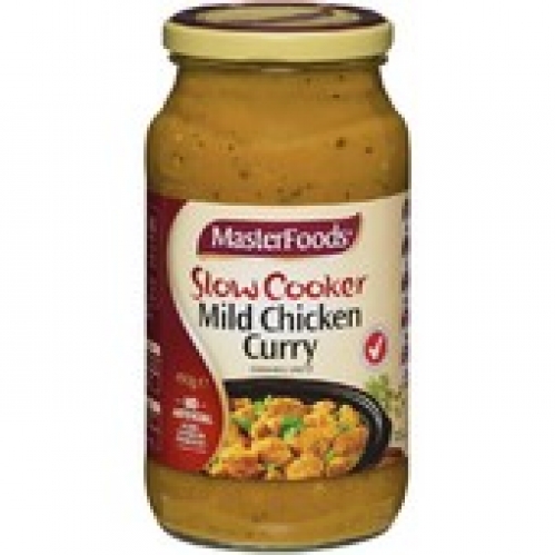 MasterFoods Mild Chicken Curry Simmer Sauce 490g