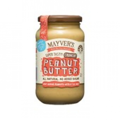 Mayvers Crunchy Peanut Butter 375g