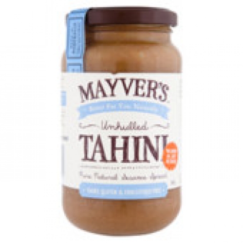 Mayvers Gluten Free Health Time Unhulled Tahini Spread 385g