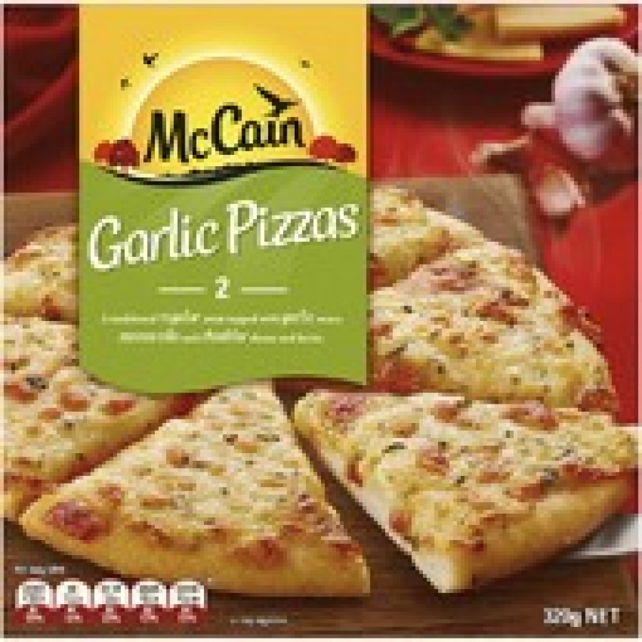 McCain Frozen Garlic Pizza 320g