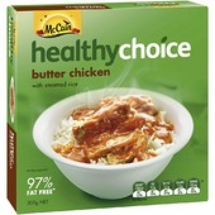 McCain Healthy Choice Indian Butter Chicken Frozen Meal Bowl 300g