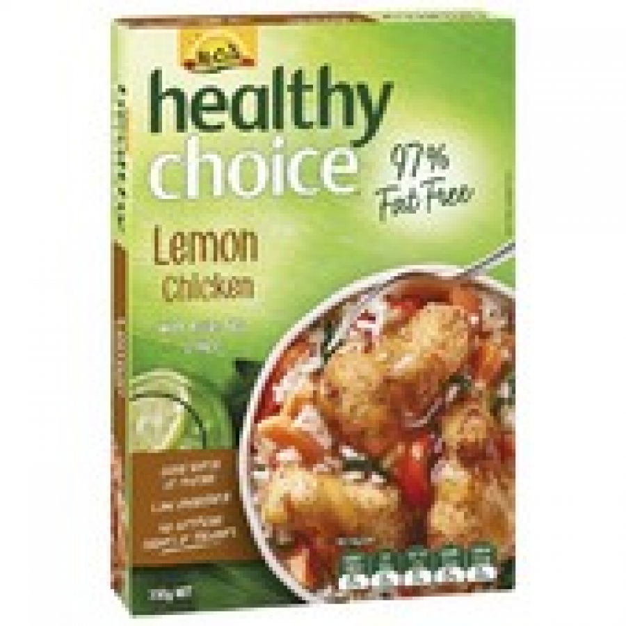 McCain Healthy Choice Lemon Chicken Frozen Meal Tray 350g