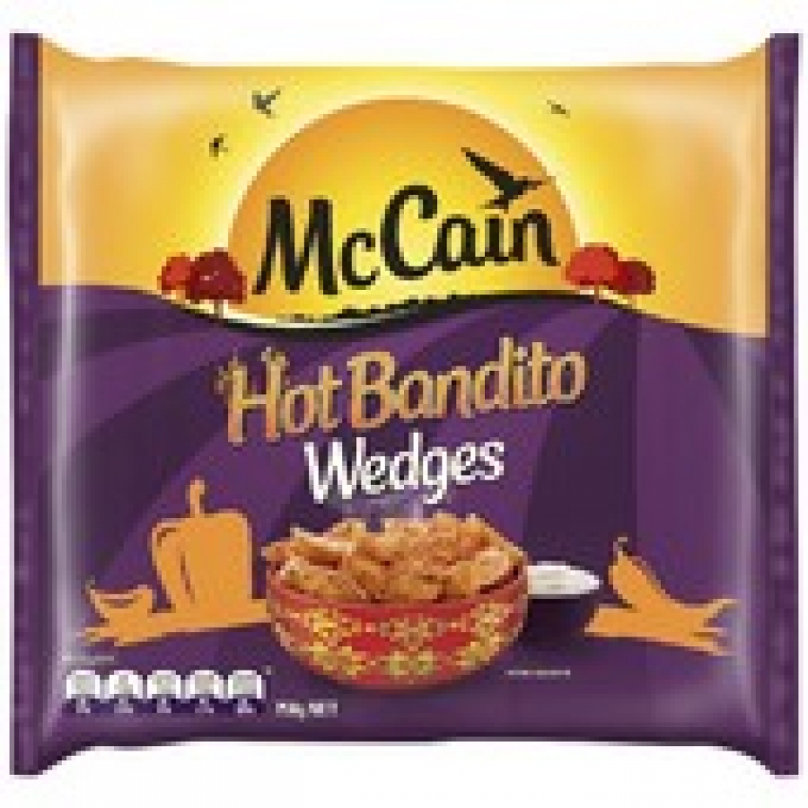 McCain Hot Bandito Frozen Potato Wedges 750g