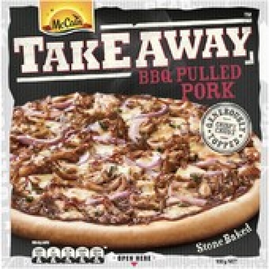 McCain Pizza Takeaway Bbq Pulled Pork 530g