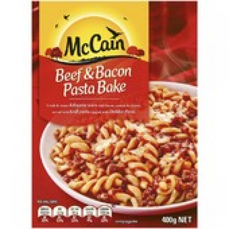 McCain Red Box Beef & Bacon Pasta Frozen Meal 400g