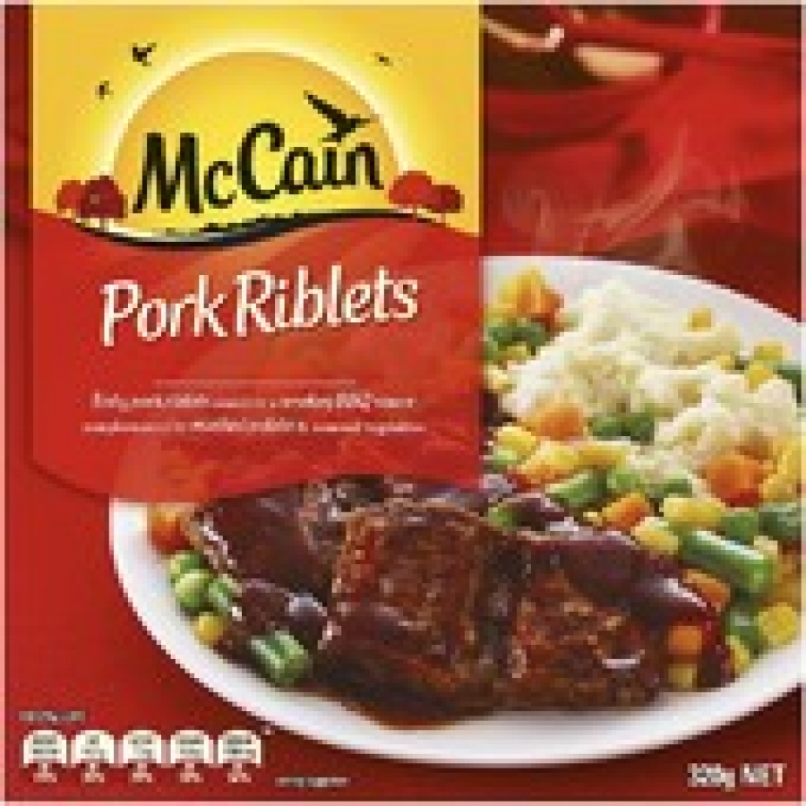 McCain Red Box Pork Riblets Frozen Meal 320g