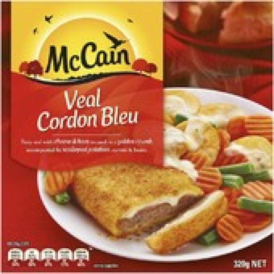 McCain Red Box Veal Cordon Bleu Frozen Meal 320g