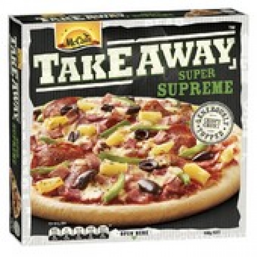 McCain Takeaway Super Supreme Frozen Pizza 530g