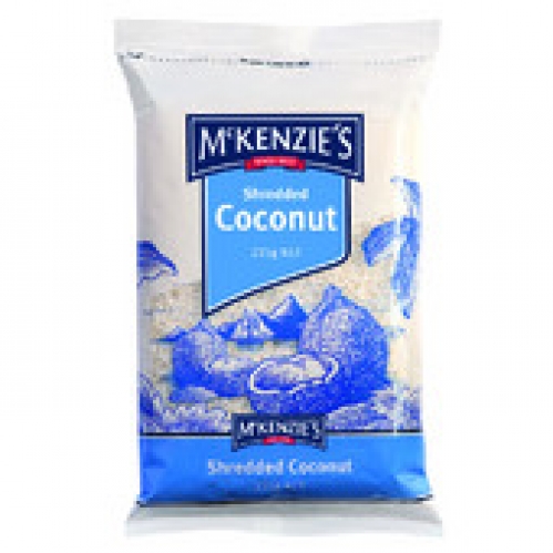 McKenzie's Shredded Coconut Pouches 215g