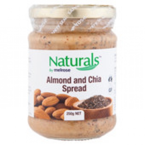 Melrose Naturals Almond and Chia Spread 250g