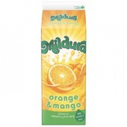 Mildura Orange & Mango Fruit Drink Chilled 2L